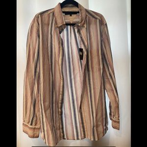 NWT Tommy Hilfiger Striped Dress Shirt